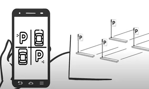Image describing how to enforce apartment parking